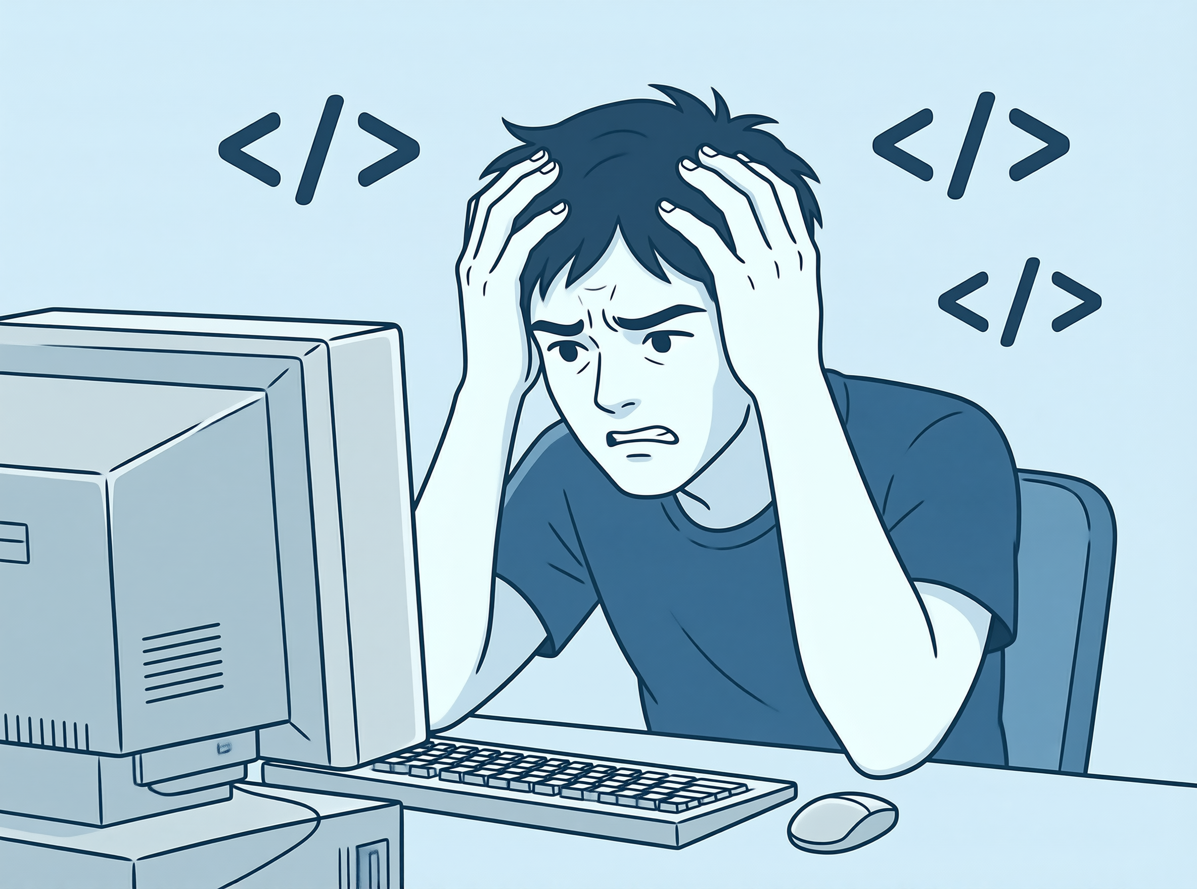 2004 年：博主被 HTML 尖括号折磨
